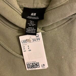 H&M Olive Green Hoodie